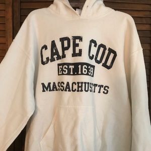 White Cape Cod Cotton Sweatshirt